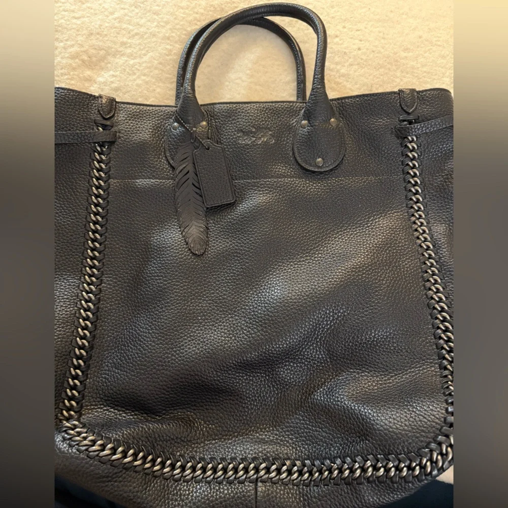 Coach Tall Tatum Tote hard to find Coach bag - Picture 2 of 11